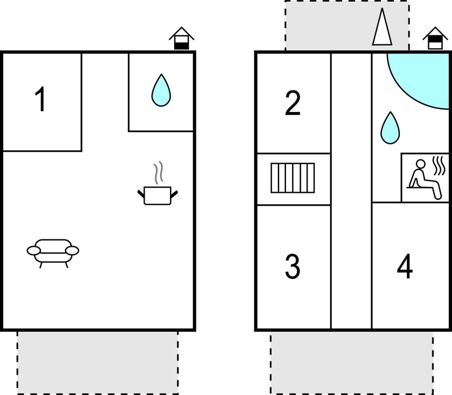 Nice Home In Gjern With Wifi Экстерьер фото
